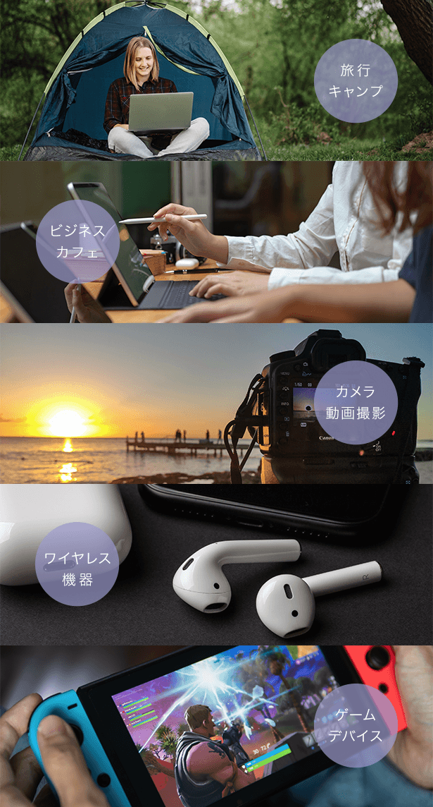 モバイルバッテリー LAPTOP POWER BANK GP12 ジャパンブロードキャストソリューションズ株式会社